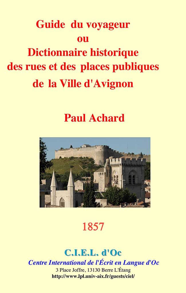 Guide du voyageur - Paul Achard