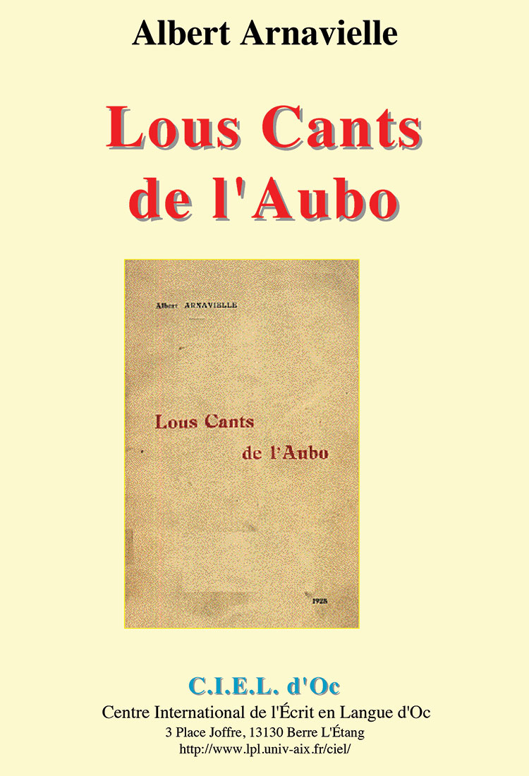 Lous Cants de l'Aubo, Albert Arnavielle