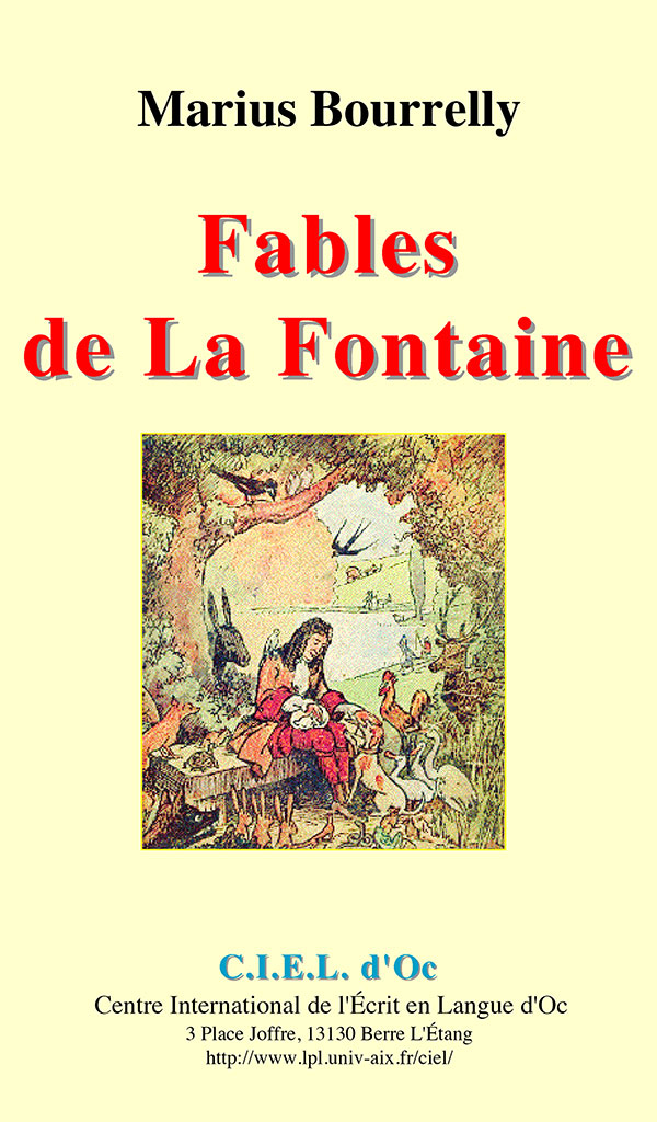 Fables de la Fontaine, Marius BOURRELLY