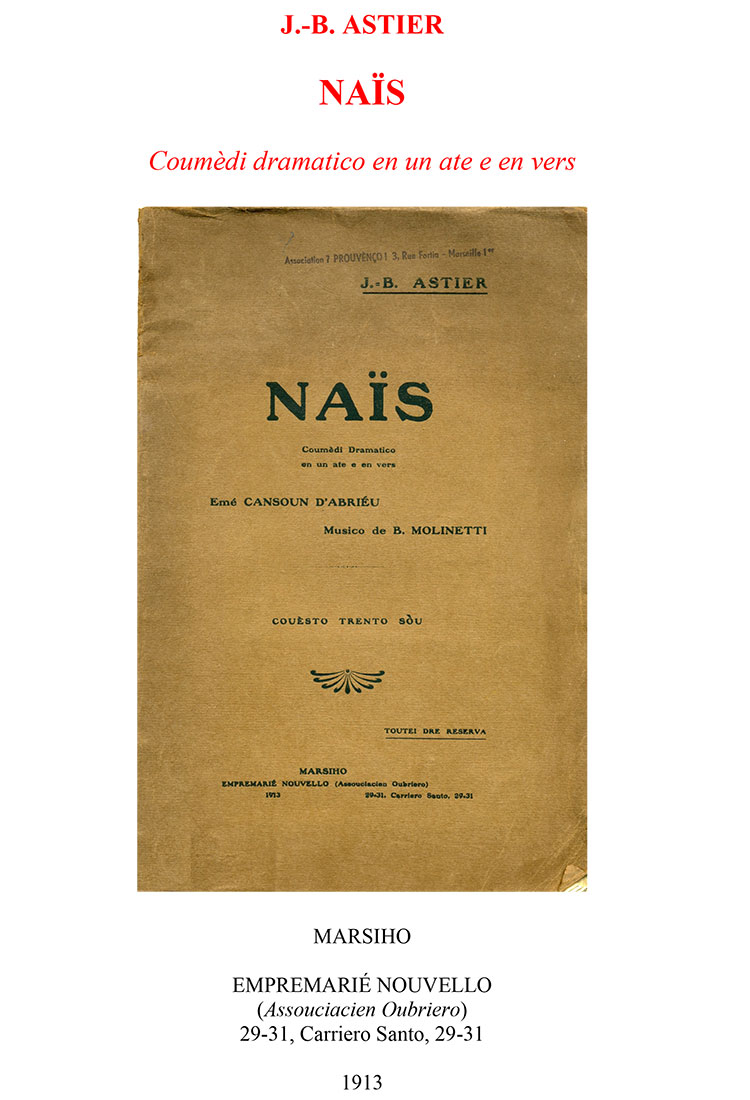 Naïs, Jean-Baptiste ASTIER