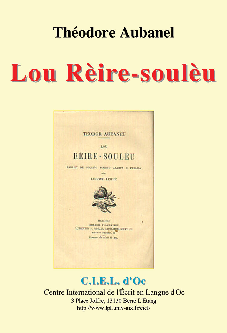 Lou Rière-soulèu, Téodor AUBANEL