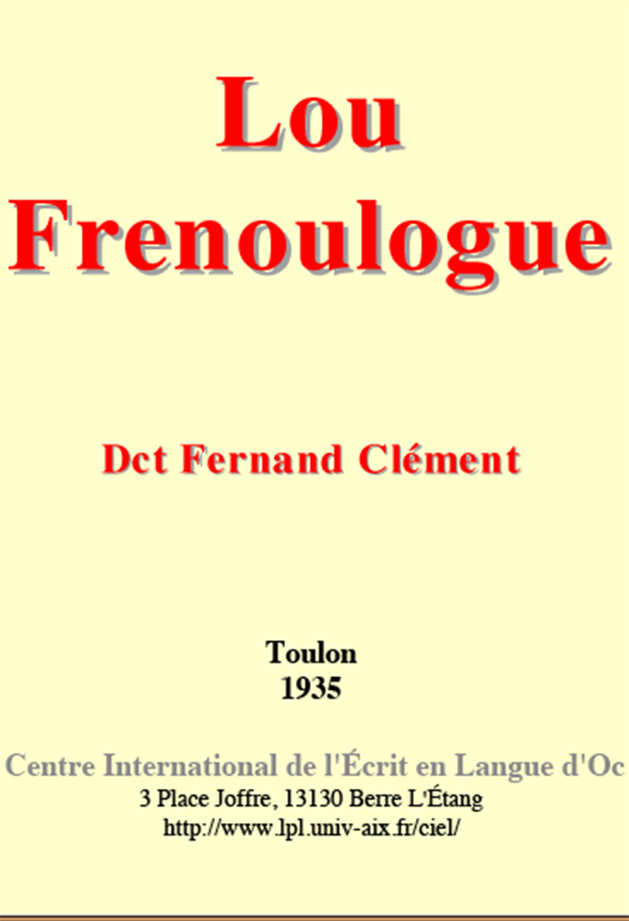Lou Frenoulogue, Fernand CLÉMENT