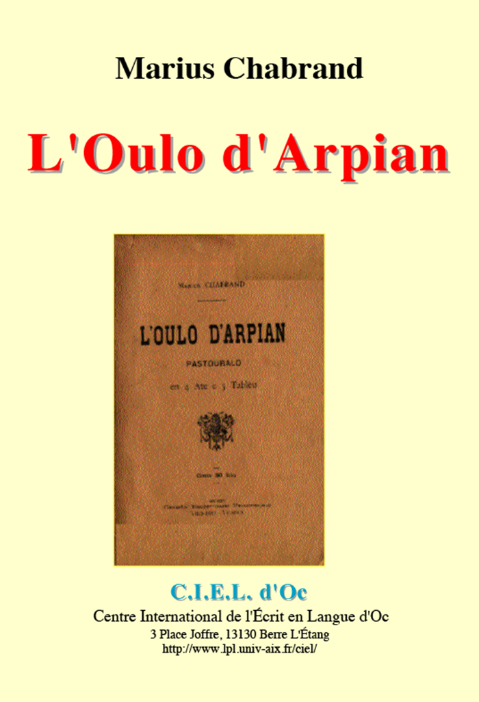 L'oulo d'Arpian, Marius CHABRAND