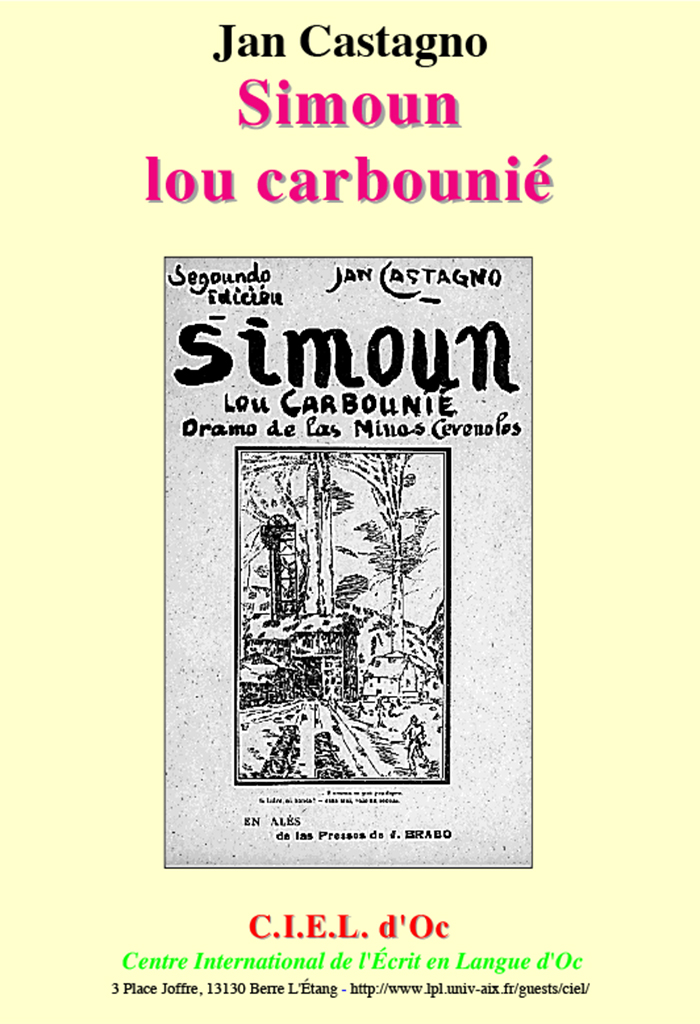 Simoun lou carbounié, Jan Csatagno