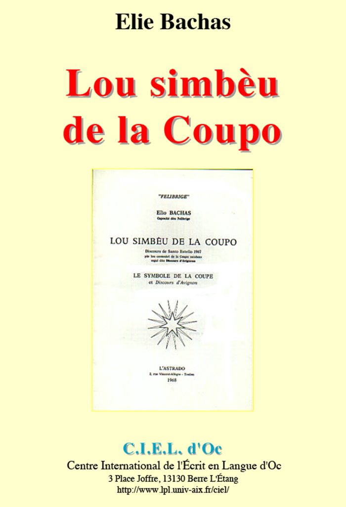 Lou simbèu de la coupo, Elìe BACHAS