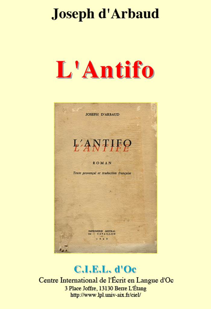 L'Antifo, Jóusè d'ARBAUD