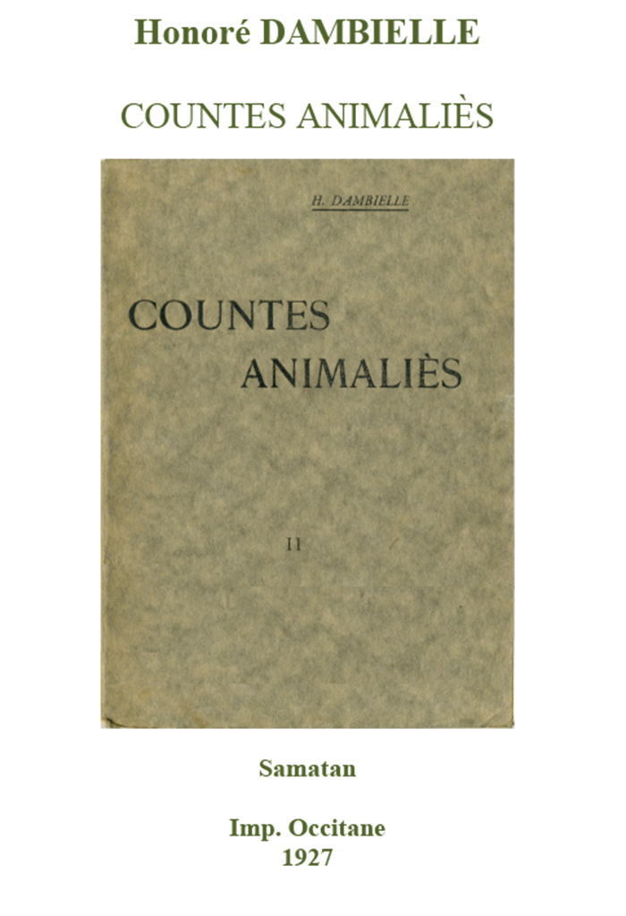 Countes animaliès, Honoré DAMBIELLE