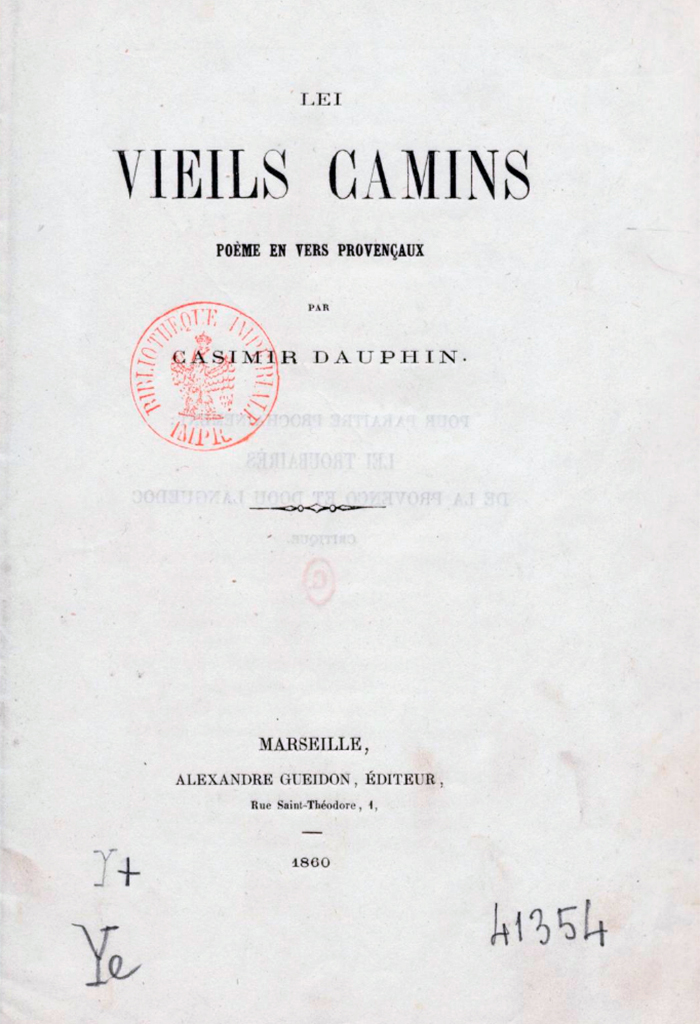 Lei Vieils Camins, Casimir DAUPHIN