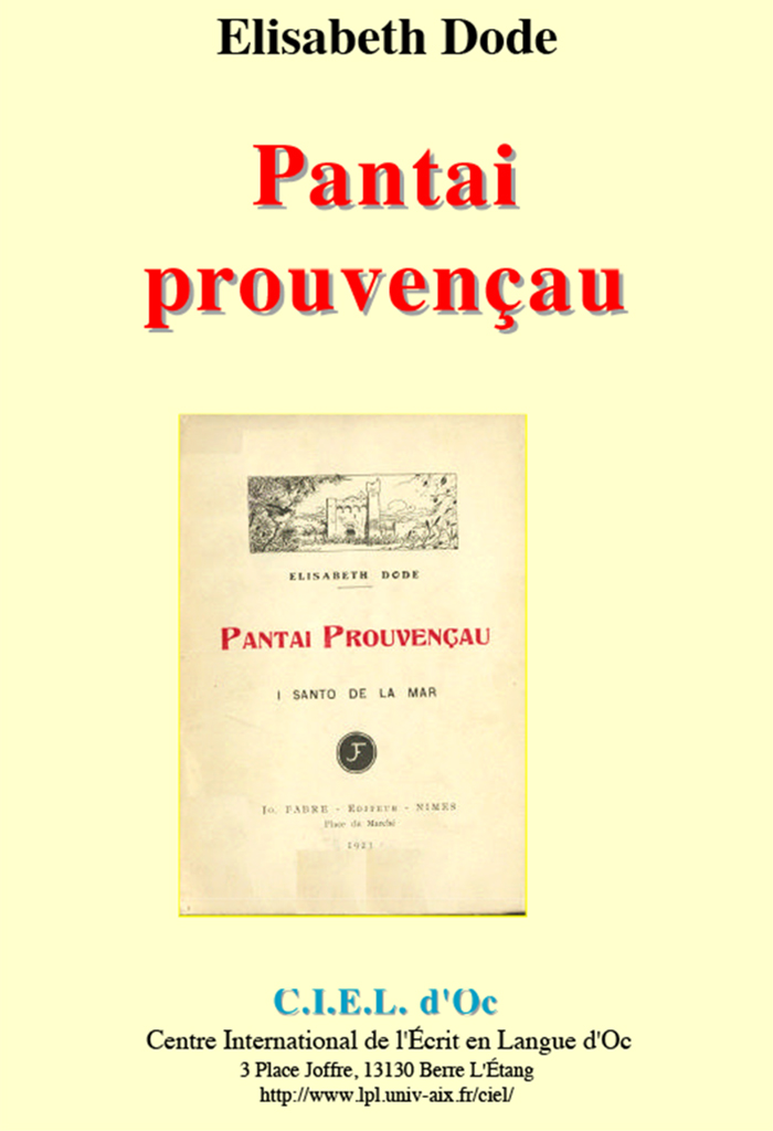 Pantai Prouvençau, Elisabeth DODE