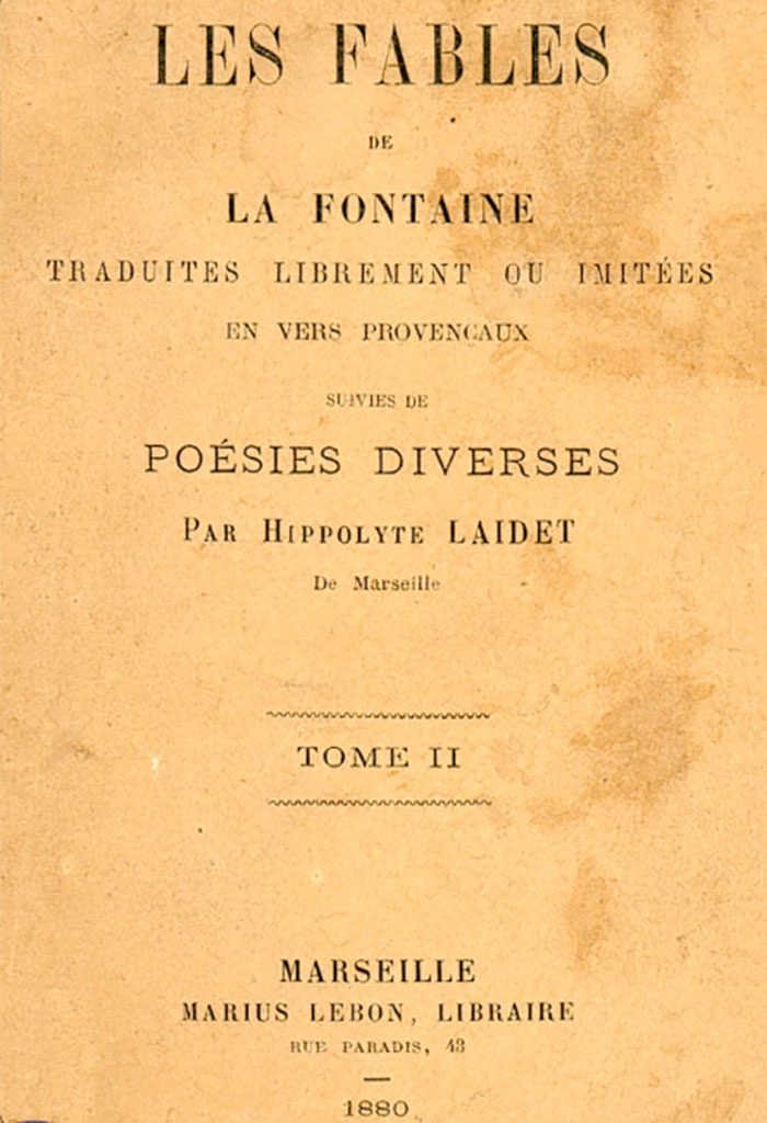 Les Fables de La Fontaine, Hippolyte LAIDET