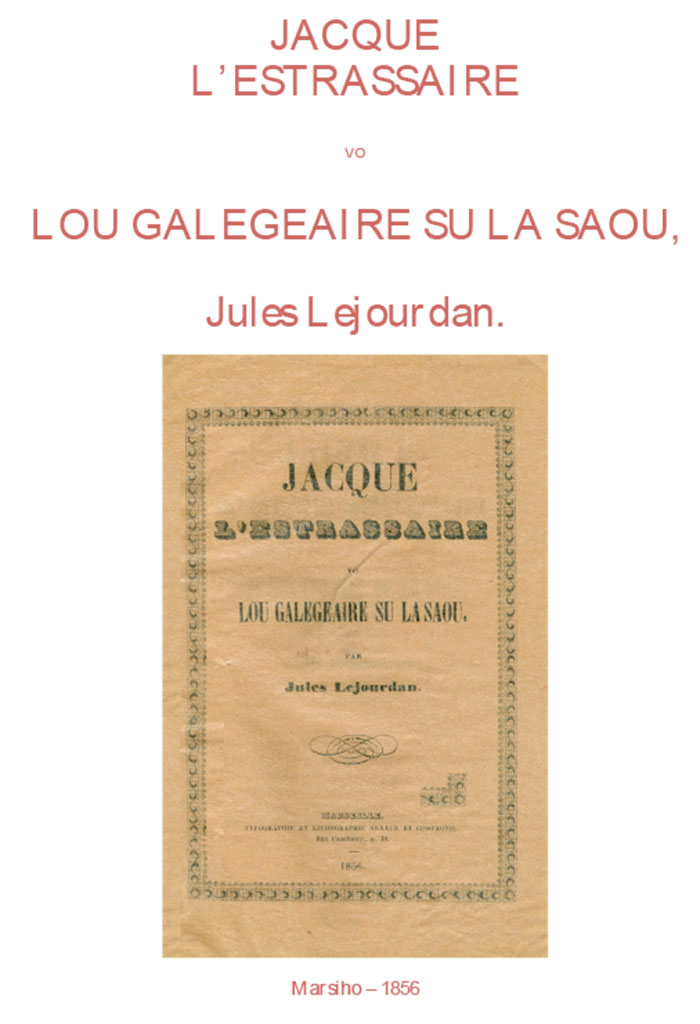 Jacque l'Estrassaire, Jules LEJOURDAN