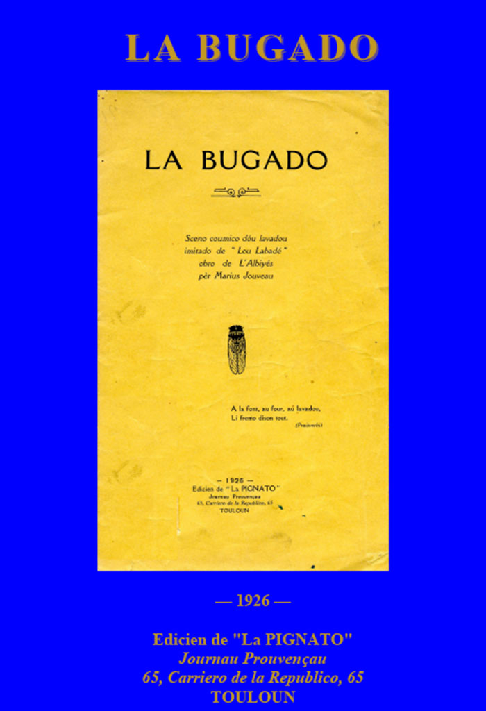 La bougado, Marius JOUVEAU