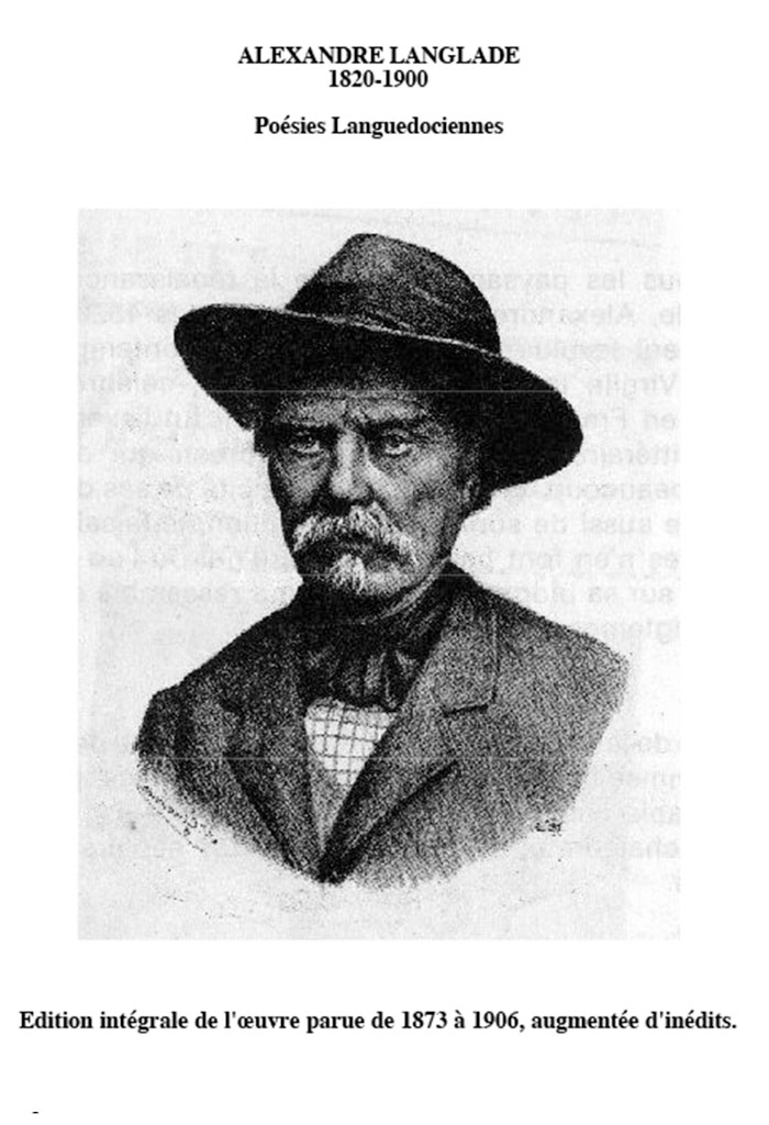 Poésies languedociennes, Alexandre LANGLADE