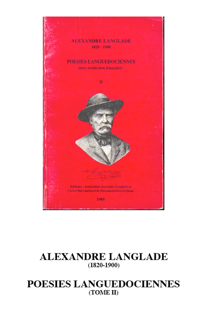 Poésies languedociennes (Tome II), Alexandre LANGLADE