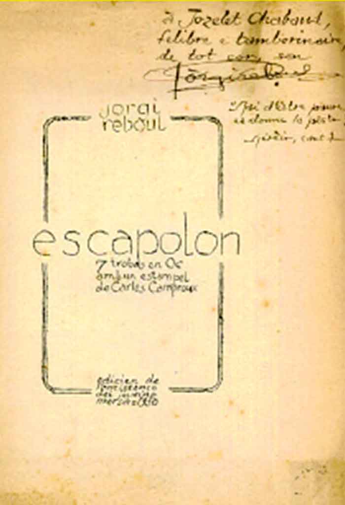 Escapolon, Jòrgi REBOUL