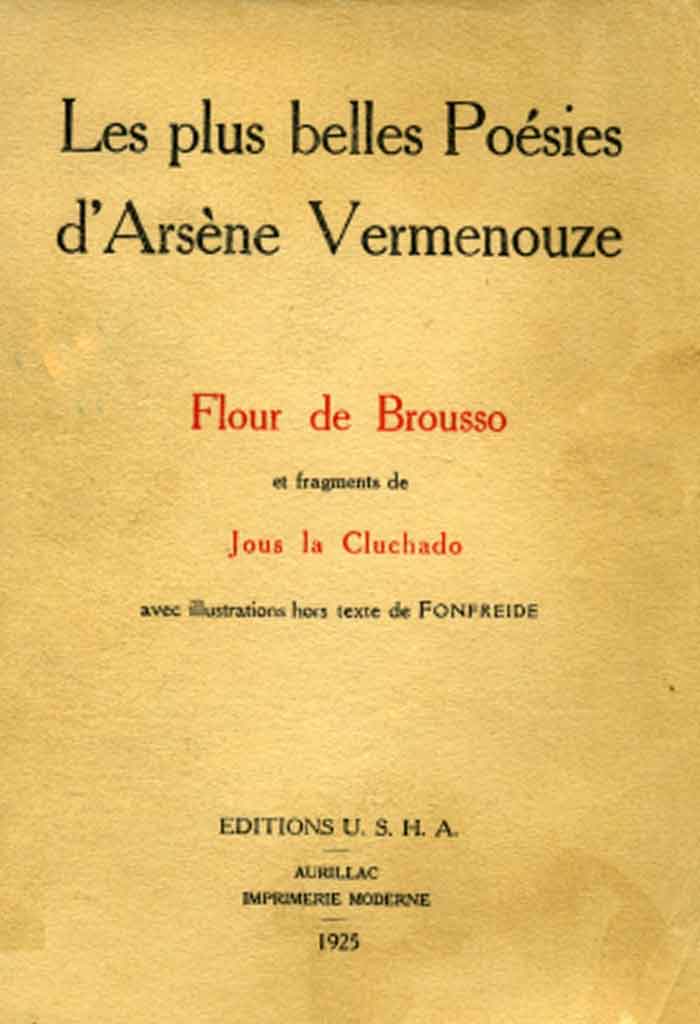 Flour de Brousso, Arsène VERMENOUZE