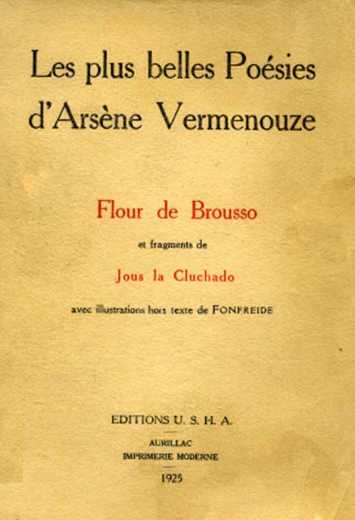 Flour de Brousso, Arsène VERMENOUZE