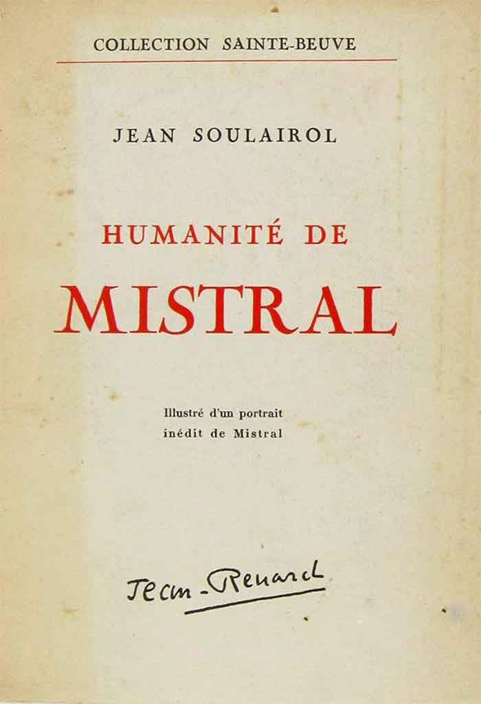 Humanité de Mistral, Jean SOULAIROL