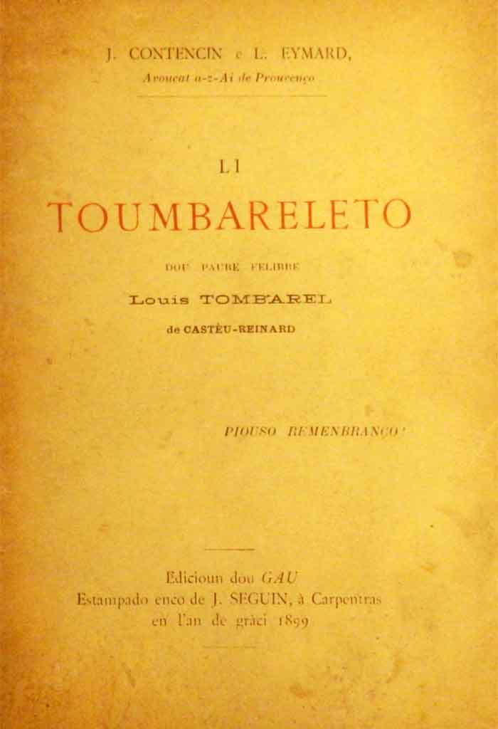 Li Toumbareleto, Louis TOMBAREL
